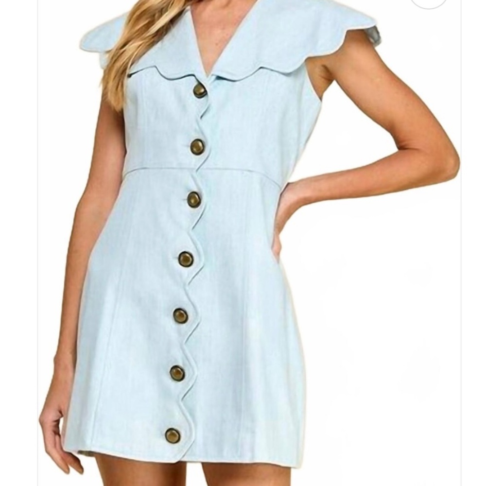 TCEC madeline denim dress - size medium